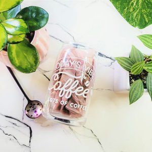 Coffee Vibe 16 oz Glass Can